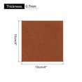 thumbnail image 2 of Soft Felt Sheets Fabric Craft Sheets Brown 4 Inch x 4 Inch 21 Pcs, 2 of 6