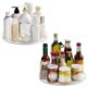 thumbnail image 1 of Bandeja organizadora giratoria Lazy Susan, 23 cm, 2 unidades, transparente, 1 of 7