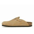 thumbnail image 2 of Birkenstock Men's Boston Suede Latte Cream Shoes, from StockX, 2 of 5