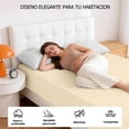 thumbnail image 3 of Sábana  de  Cajón  Ajustable Tela Fresca, Suave y Ligera Individual, 3 of 4