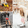 thumbnail image 5 of Monebena 4 Pairs Long Leg Warmer, Women’s Men Winter Warm Stocking Stuffer Thicken Cotton Socks Warmer Dance Sports 40 cm/ 16 inchs M01, 5 of 11