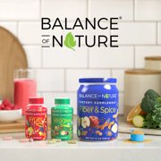 Balance of Nature Whole Food Supplement - Superfood Vitamins, 90 Fruit & Veggie Capsules - 2 Sets
