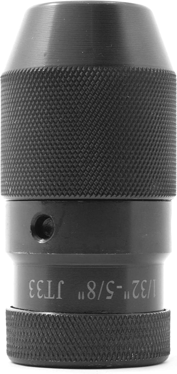 WEN Light Duty JT33 Keyless Drill Press Chuck with 1/32 to 5/8-Inch Capacity