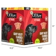 Ol' Roy Gravy Meaty Flavored Biscuits Dog Treats for Large Breeds, 15