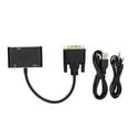 thumbnail image 1 of XYCCA Adaptateur 2 en 1 DVI vers VGA Interface Multimédia Haute Définition Accessoires Informatiques Stables-0824, 1 of 5