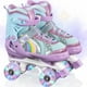 thumbnail image 3 of Patines 4 Ruedas Luz Led Ajustables Niñas Niños Estilo Quad, 3 of 8