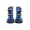 Blue, variant on GASTROPOD 4Pcs Dog Shoes Reflective Double Strap Dog Boots & Paw Protectors Soft Rubber Sole Water-Resistant Paw Protectors Dog Boots for Winter 6.0x8.5cm,Orange