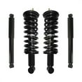 thumbnail image 1 of Transit Auto Front Rear Complete Suspension Shocks Strut and Coil Spring Mount Assemblies Kit for Car Nissan Xterra - Left Right Side (Driver Passenger) K78M-100027, 1 of 2