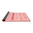 thumbnail image 2 of Ahgly Company Indoor Rectangle Solid Red Modern Area Rugs, 4' x 6', 2 of 4