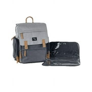 iPack Infant Unisex Carry All Backpack, Gray, 13 x 11.4 x 6.3