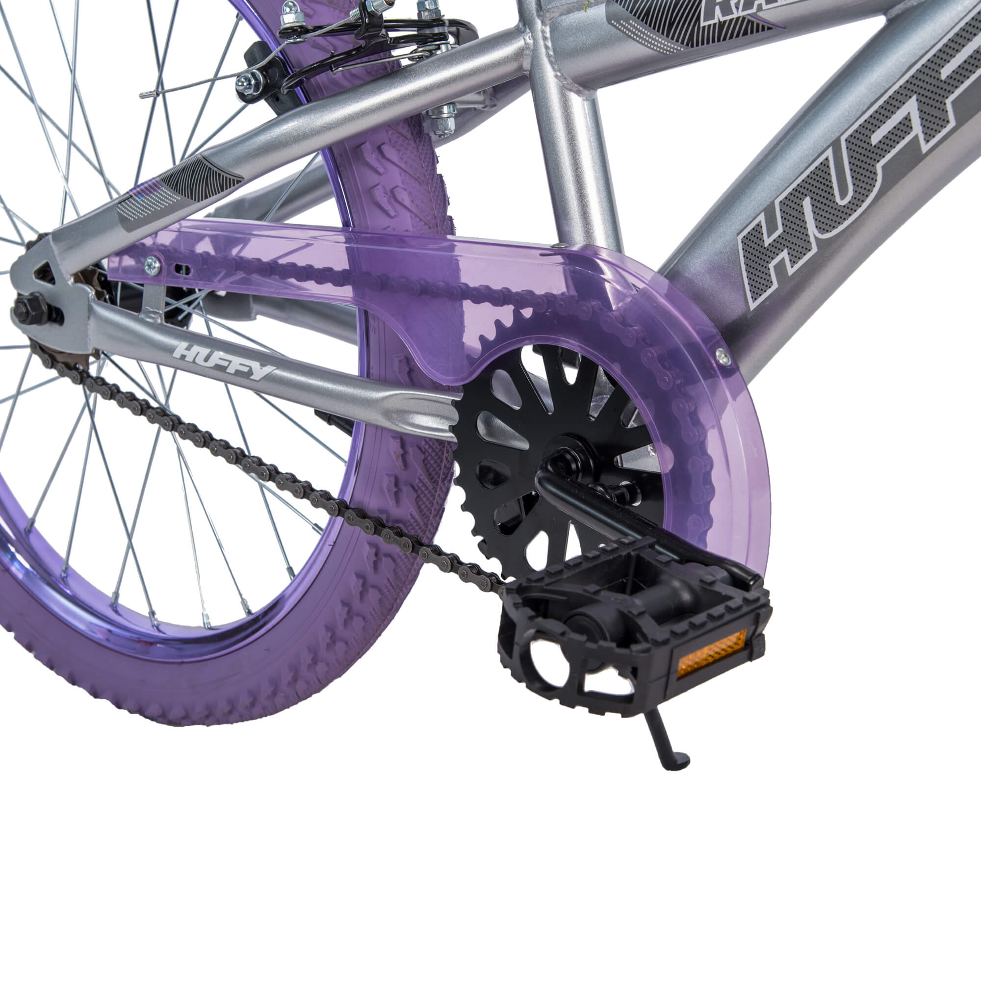 Huffy 20" Radium Girls' Metaloid BMX-Style Bike, Purple - image 5 of 6