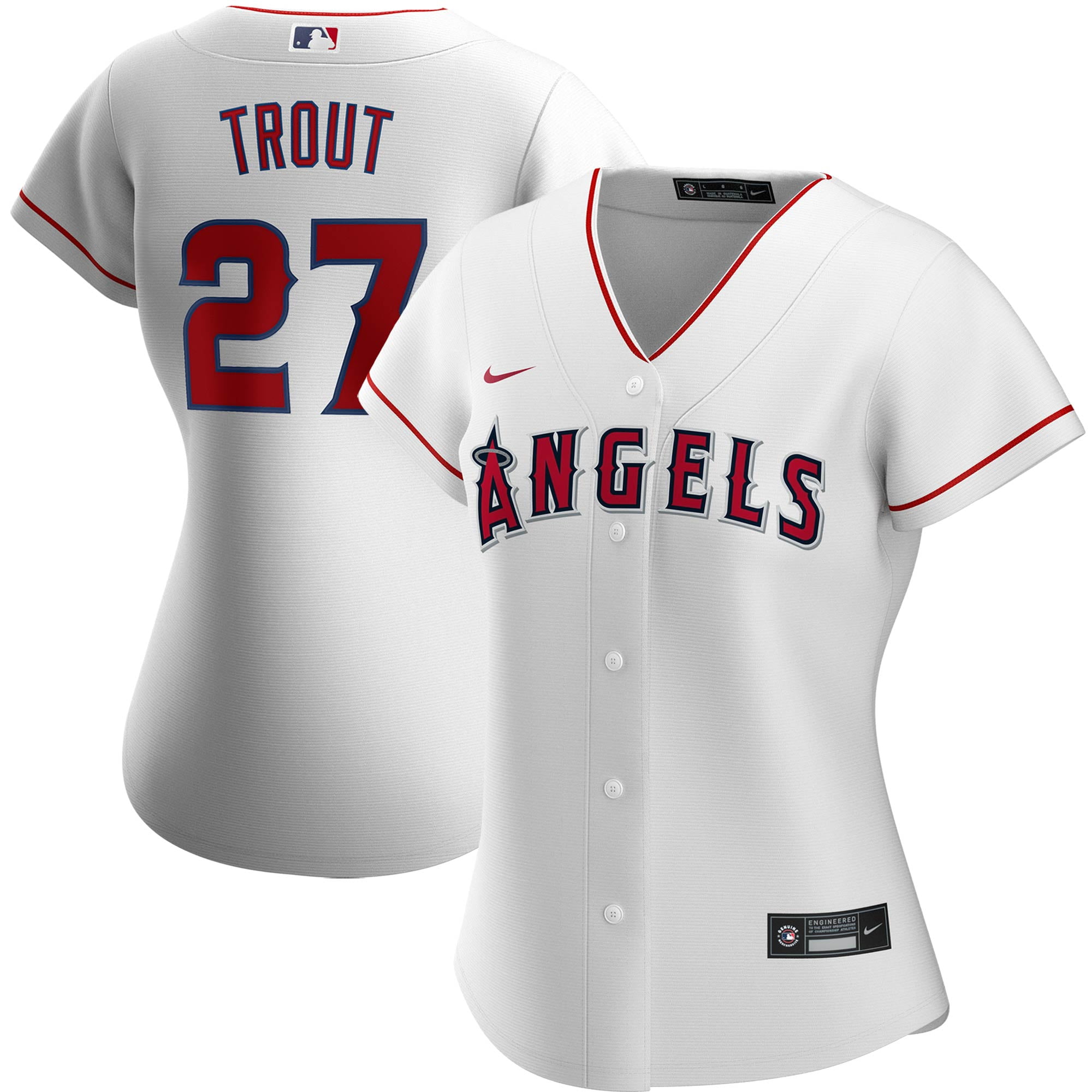 mike trout california angels jersey