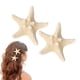 thumbnail image 1 of Paquete de pinzas para el cabello de estrella de mar, pinzas para el cabello de estrella de mar de playa de resina, pinzas para el cabello de sirena, accesorios para mujeres y niñas Ormromra CDWJ389, 1 of 3