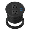 thumbnail image 1 of Arandela de alimentación de escritorio Kungfuking con PD 20 W USB C 2 AC 3 USB, 1 of 7