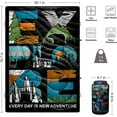 thumbnail image 5 of Puffy Camping Blanket - BLACK EXPLORER, 5 of 6