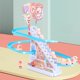 thumbnail image 3 of Electric Pig Climbing Stairs Slide Set Nios Juguete LED Música Luces 9 Cerdos Sunnimix Cerdo subir escaleras, 3 of 7