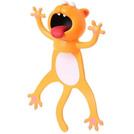 

3D Stereo Cartoon Animal Bookmarks for Students Kids Great Gift (Cat)