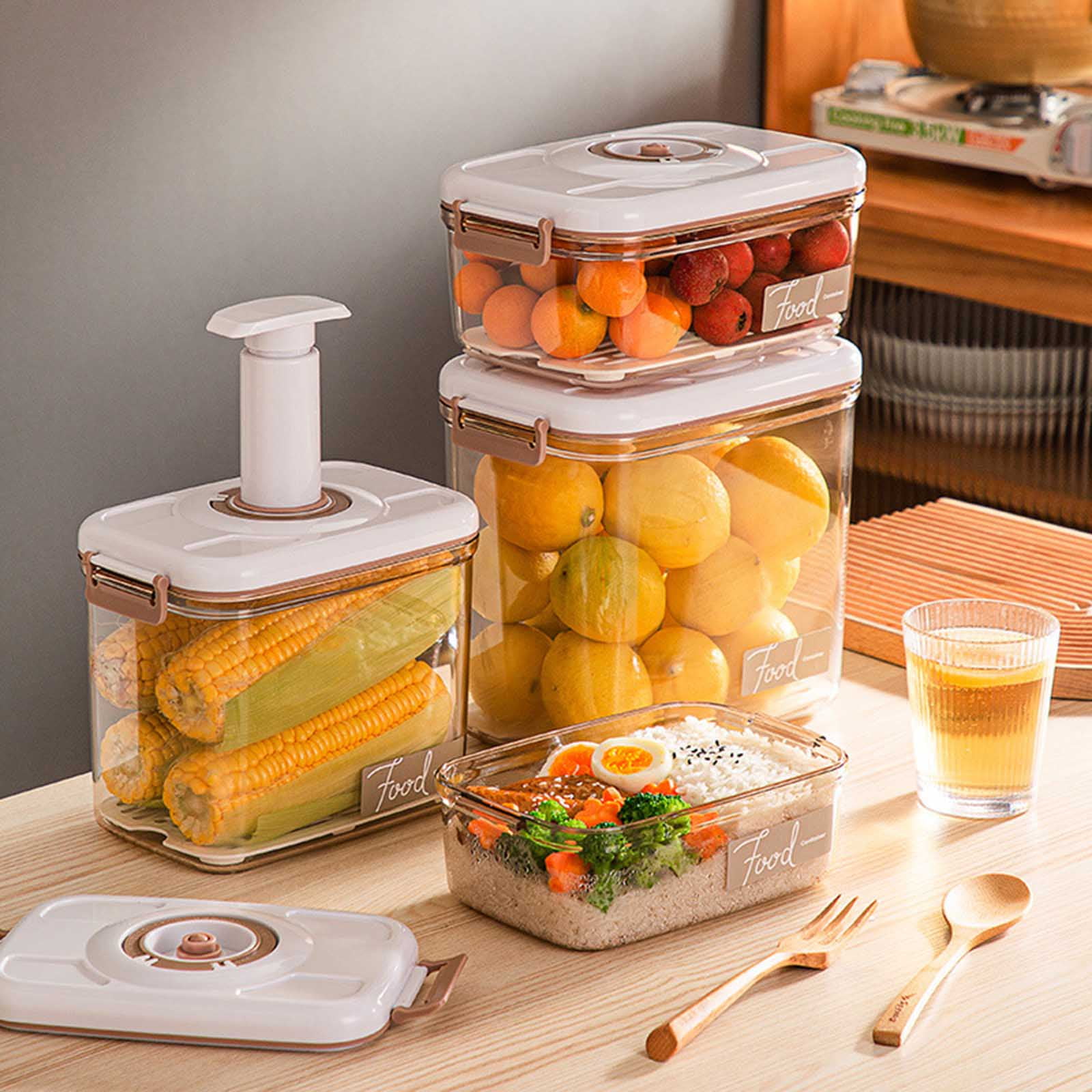 Food Savers Storage Containers Kitchen Storage Food Organizer Container PET  Seal Stable Cans For Fridge High Capacity Fresh Eggs Vegetable Fruit  Storage Box 230509 From Shanye10, $13.5