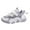 Grey, variant on Otqutp Children Princess Shoes Fashion All Seasons Children Sports Shoes Boys and Girls Run Thick Sole Non Slip Lightweight Mesh Breathable and Comfortable Lace Up Colorblock