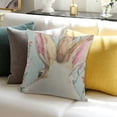 thumbnail image 3 of SHANXI Pillow Cover Floral Decorations Pillow Case for Home Sofa Couch Decor 24x24in, 3 of 5