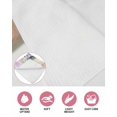 thumbnail image 6 of Easter Rabbit Kitchen Dish Towels for Drying Dishes Set of 4, Spring Colorful Eggs Wildflowers Leaves Waffle Weave Microfiber Hand Tea Bathroom Towels Quick Dry & Absorbent Towel 12x12, 6 of 7