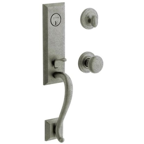 Baldwin Glennon Single Cylinder Handleset with Interior Knob