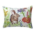 thumbnail image 1 of Betsy Drake KS366A 11 x 14 in. Brown Rabbit Right Small No-Cord Pillow, 1 of 1