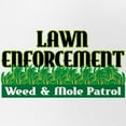 thumbnail image 2 of CafePress - Lawn Enforcement - Adjustable Unisex Printed Trucker Hat with Mesh Back, 2 of 10