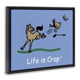 thumbnail image 4 of Stupell Industries Horse Kicking Saddle Novelty & Humor Painting Black Floater Framed Canvas Art Print Wall Art, 21 x 17, 4 of 10