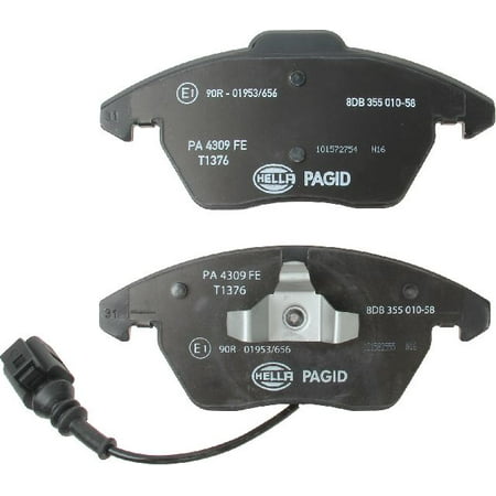 Go-Parts OE Replacement for 2008-2015 Audi TT Quattro Front Disc Brake Pad Set for Audi TT ...