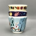 thumbnail image 2 of Taza de Alicia en el país de las maravillas de , Taza de cerámica divertida de tres capas, juguetes de figuras de acción de Anime, taza encantadora, regalos para niños y niñas, 2 of 5