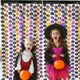 thumbnail image 5 of Lilixerw Halloween Pumpkin Rain Curtain,Metallic Foil Fringe Curtain,Halloween Props Backdrop for Fall Party Supplies Decorations,6.56 x 3.28 ft, 5 of 7