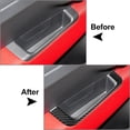 thumbnail image 3 of RHD Carbon Fiber Car Interior Door Armrest Handle Panel Trim Sticker Decoration Accessories For Fiat 500 2012-2015, 3 of 7