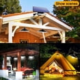 thumbnail image 3 of 1/2/3/4 Retro Solar Pendant Light, Outdoor Indoor Hanging Solar Powered Shed Lights Ceiling Lamp, Turn On Automatically At Night Waterproof Decoration Lamp For Barn Farm Garden Yard Patio, 3 of 6