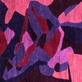 thumbnail image 1 of Ahgly Company Indoor Square Oriental Pink Modern Area Rugs, 4' Square, 1 of 4