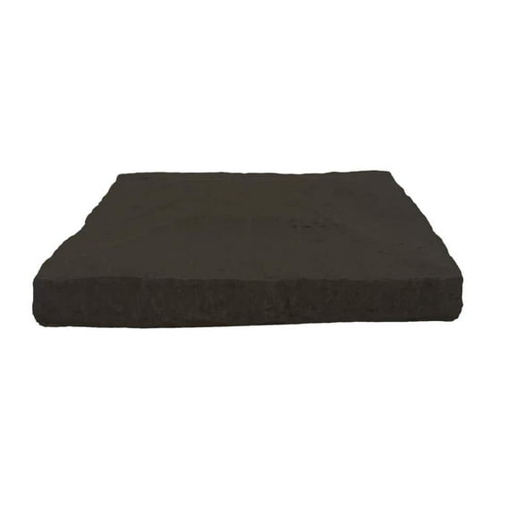 13.5 in. x 13.5 in. Iron Ore Faux Stone Flat Pillar Cap Siding