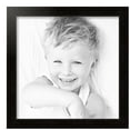 thumbnail image 2 of ArtToFrames 16" x 16" Colonial Onyx Picture Frame, 16x16 inch Black MDF Poster Frame (WOM-4386), 2 Pack, 2 of 7