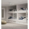 thumbnail image 2 of 6" Satin White Recessed Step Baffle Trim for 6" Shallow Housing (P806S Series), 2 of 7