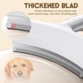 thumbnail image 4 of Soft Silicone Cat Brush for Shedding, Self Cleaning Cat Grooming Brush, Pet Hair Remover Comb for Short Long Haired Cats(2pc), 4 of 9