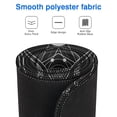 thumbnail image 3 of Long Mouse Pads for Desk,Black Gothic Cat Rose Moon Pattern Desk Mats on Top Of Desks, Desk Mouse Pad Extra Large with 3mm Non-Slip Base and Stitched Edge for Gaming,Office,Work,Home 47.3"x23.6", 3 of 6
