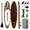 Army Green Camouflage-11' x 33" x 6", variant on Red Camouflage 10'8" x 33" x 6" Inflatable Stand Up Paddle Board