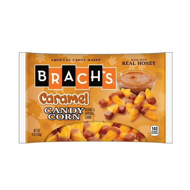 Brach's Caramel Candy Corn, Caramel Flavor, 9 Oz