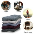 thumbnail image 6 of Loritta 5 Pairs Warm Wool Socks for Women, Thick Knit Thermal Crew Winter Warm Socks Size 6-9, 6 of 7
