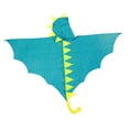 thumbnail image 2 of Kids Dinosaur Cape Coat Props Dragon Hood Cloak for Party Birthday Role Play Blue, 2 of 8
