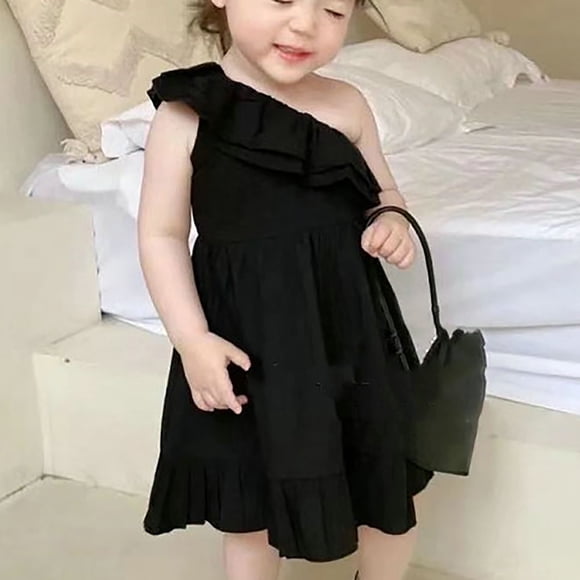 Summer Toddler Girl Shoulder Shoulder A Line Flowy Dresses Dress Girls Dresses 5T Fancy Girls Dresses Size 10-12 Fall Teal Girls Dresses Size 7 Winter Girls Dresses Size 10-12 Fall Girls Dresses Size