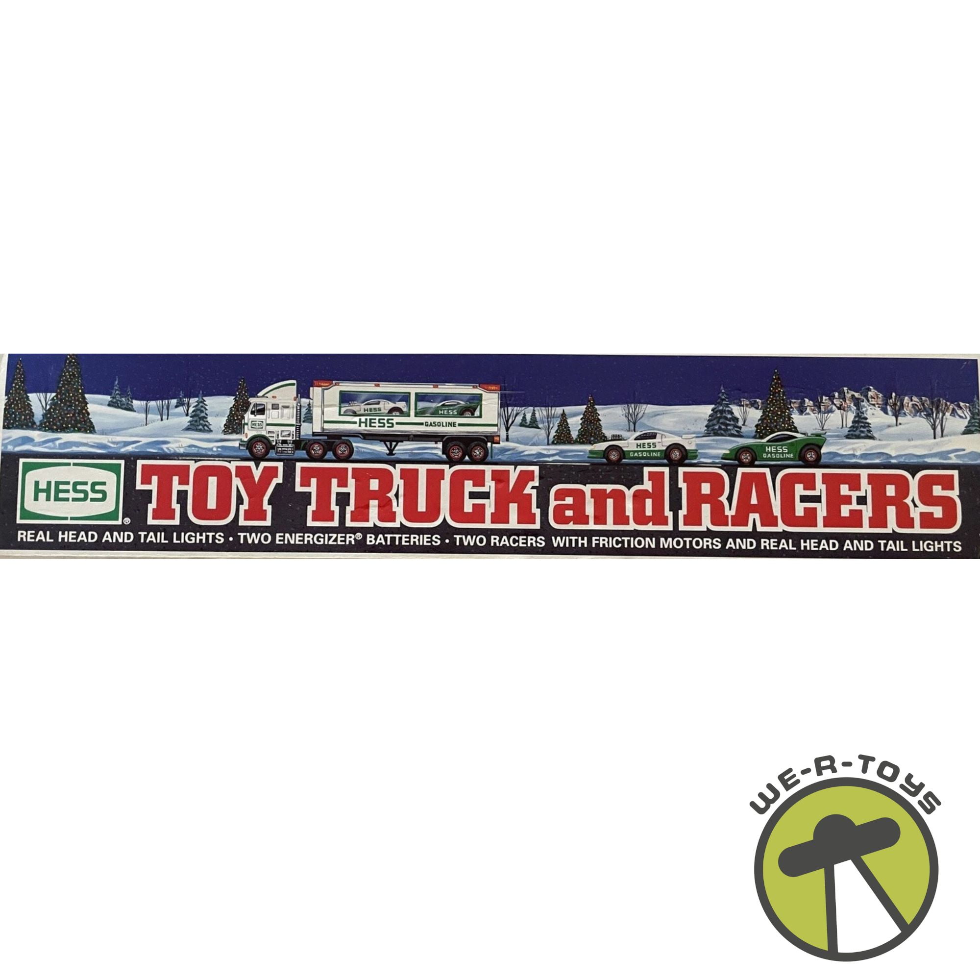 Hess 1997 Toy Truck with 2 Racers and Cars - Walmart.com