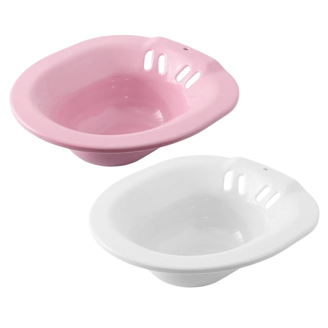 Tina de baño de la cadera del retrete,Baño de cadera para asiento de inodoro Asiento de vapor para lavabo de bidé,Baño de cadera Inodoro Bidet Vaginial Steaming Kit,gancho Agujeros de
