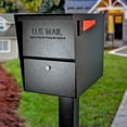 thumbnail image 2 of Mailbox Mail Boss 7206 Package Master Locking Security, negro, 2 of 9