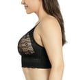 thumbnail image 3 of PARFAIT Women's Mia Lace Wire-Free Lace Bralette Black - 38I, 3 of 6