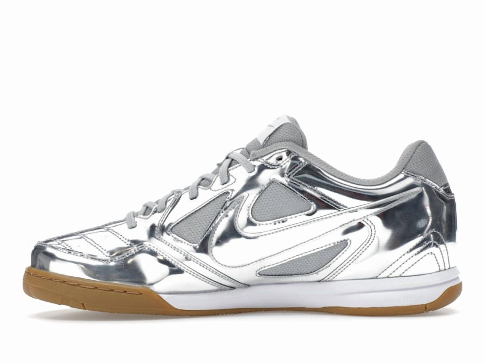 Nike Men's Gato LV8 Metallic Silver White Gum Light Brown Shoes, from StockX